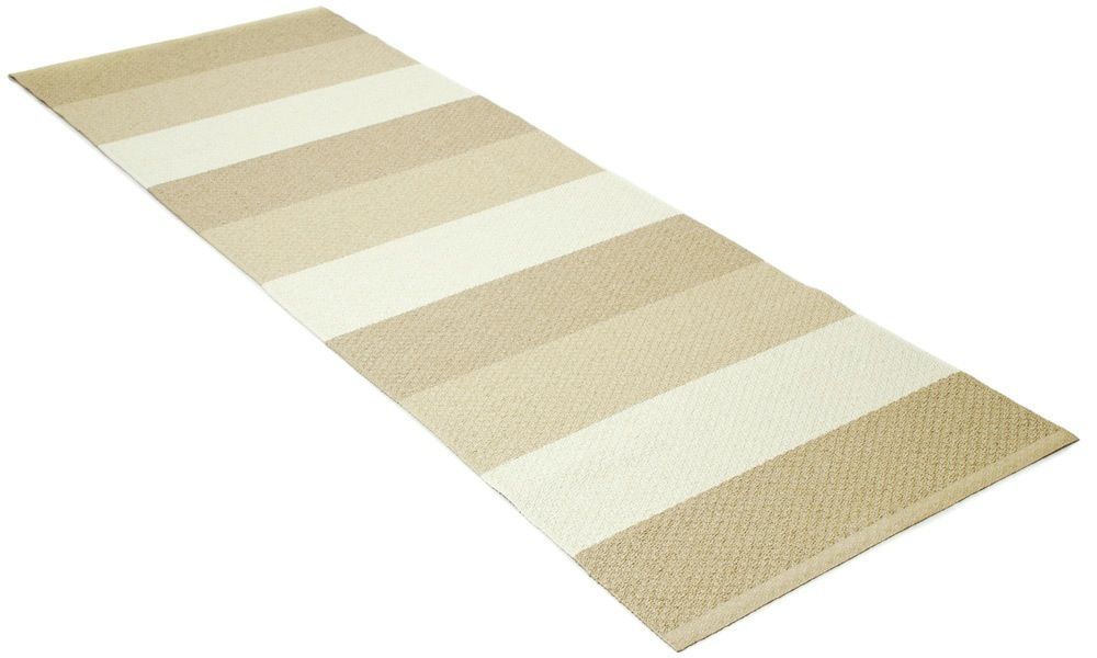 Klara beige/hvit - plastteppe