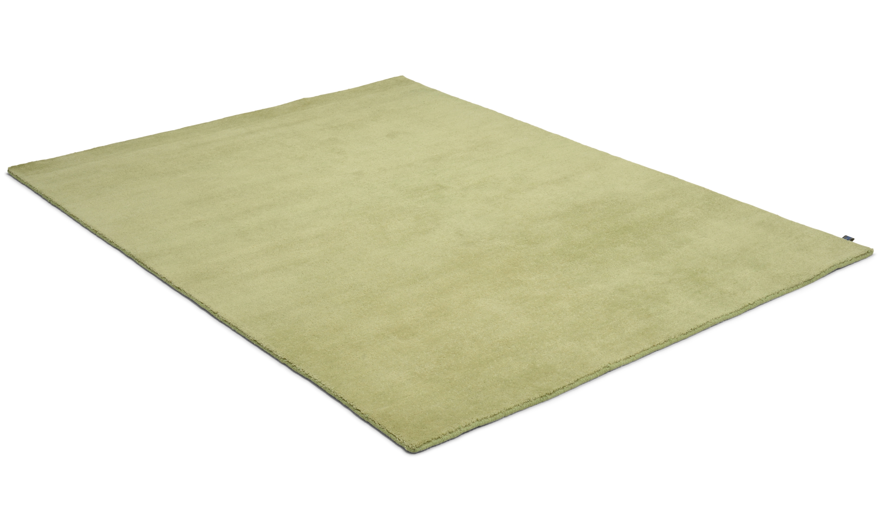 Nepali light green - håndknyttet teppe
