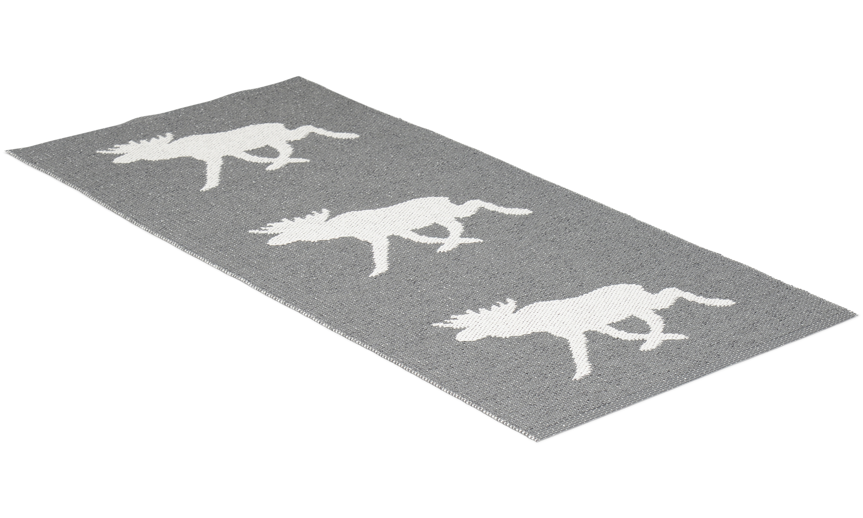 Moose grå - plastteppe