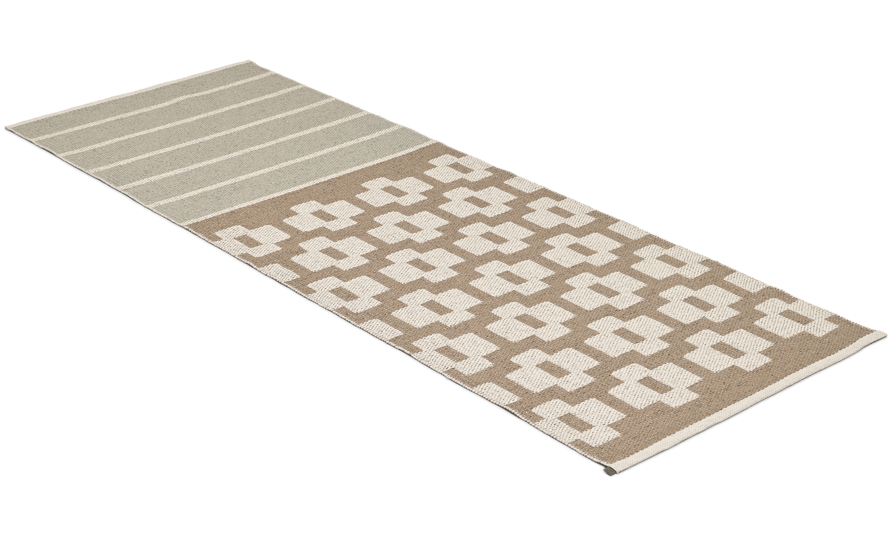 Iris beige - plastteppe