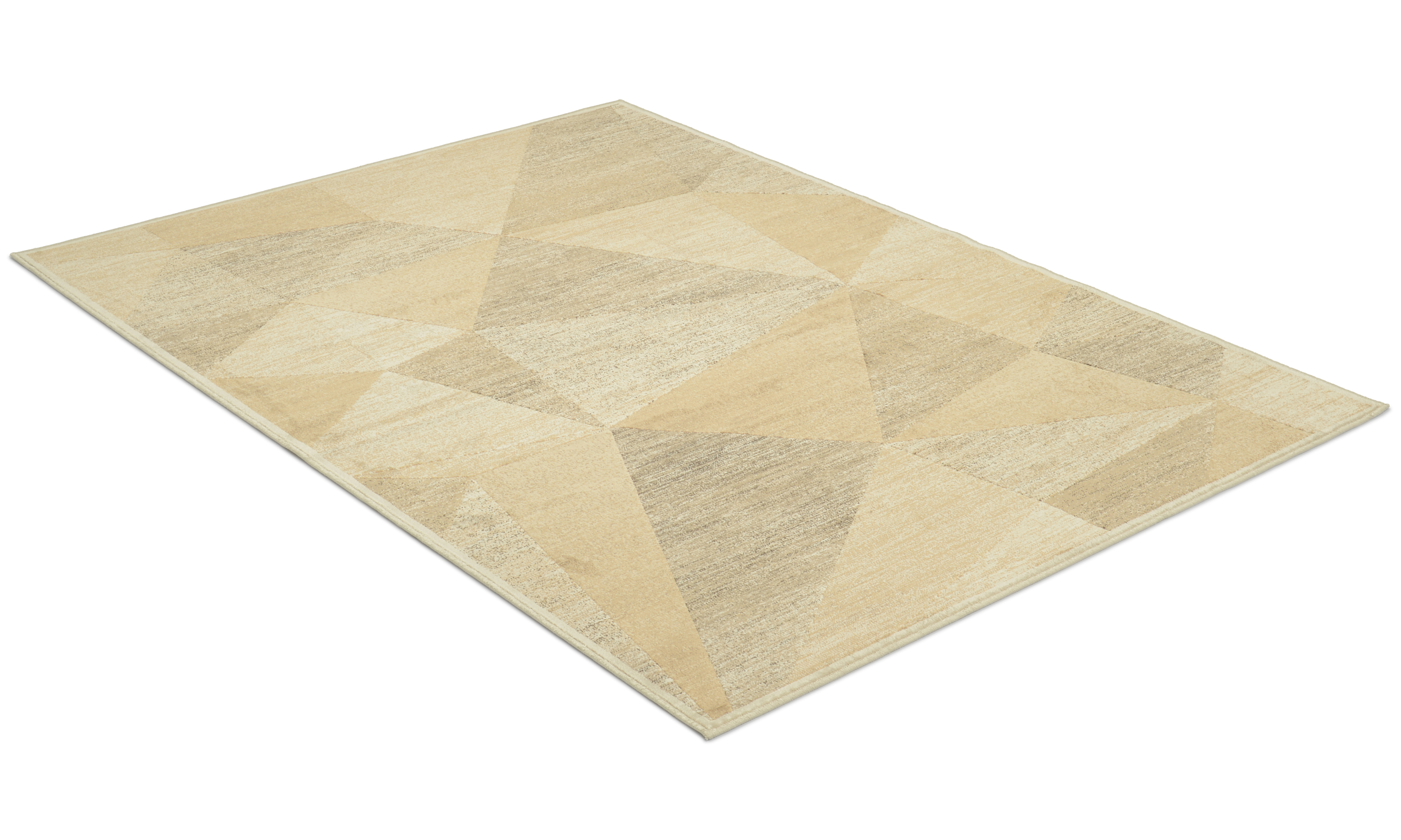 Barcelona beige - kunstsilketeppe