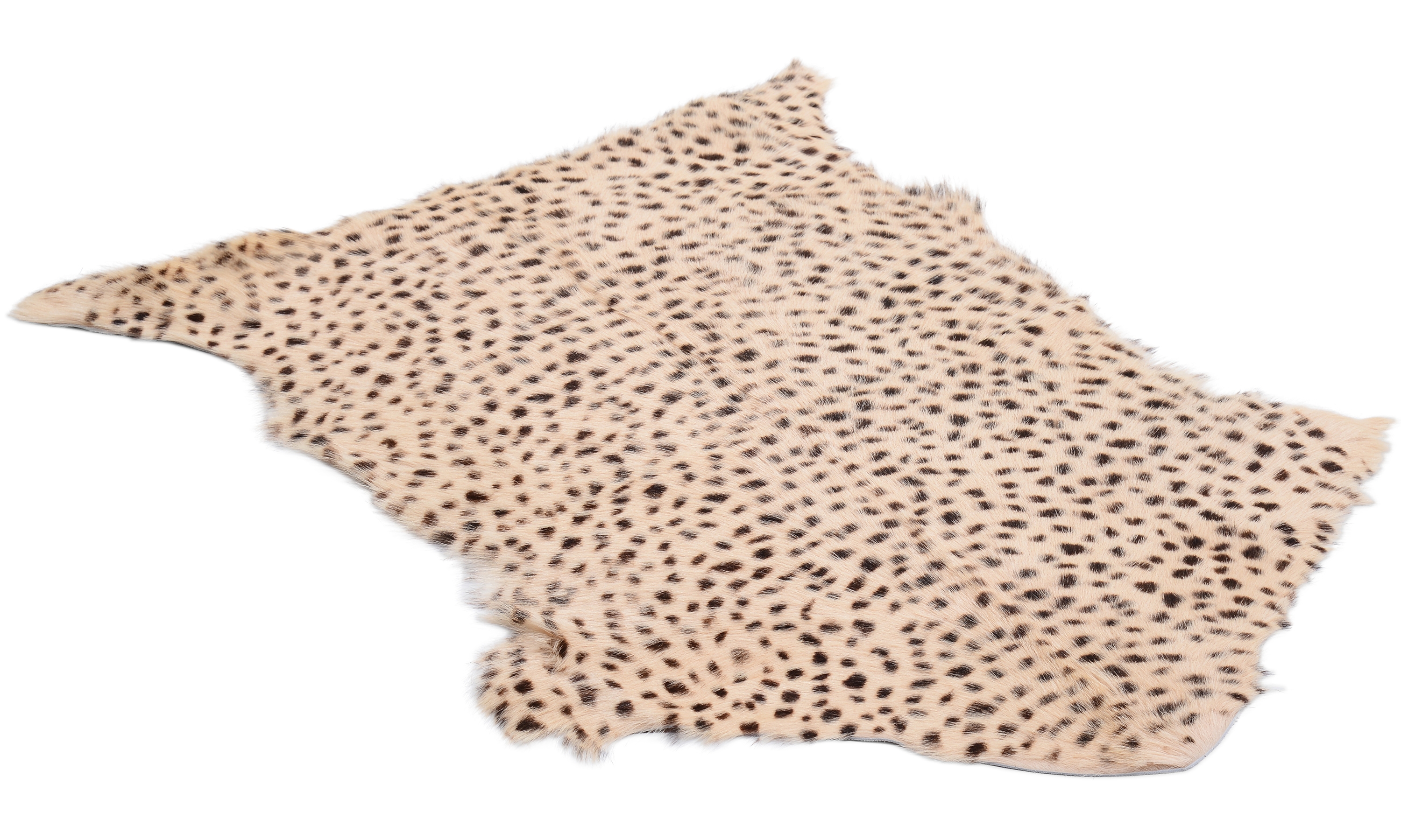 Goaty rug leopard print - geiteskinn