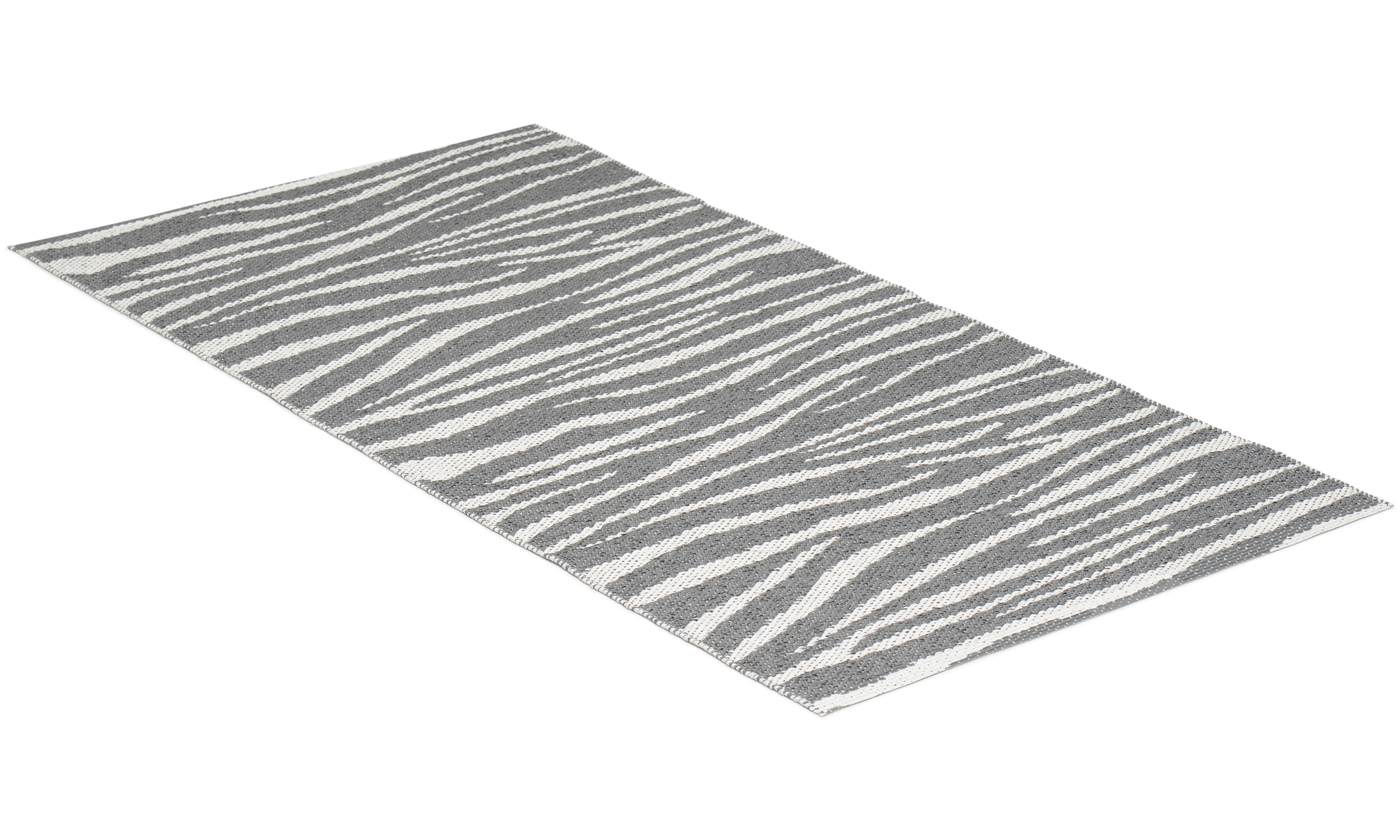 Zebra grå - plastteppe
