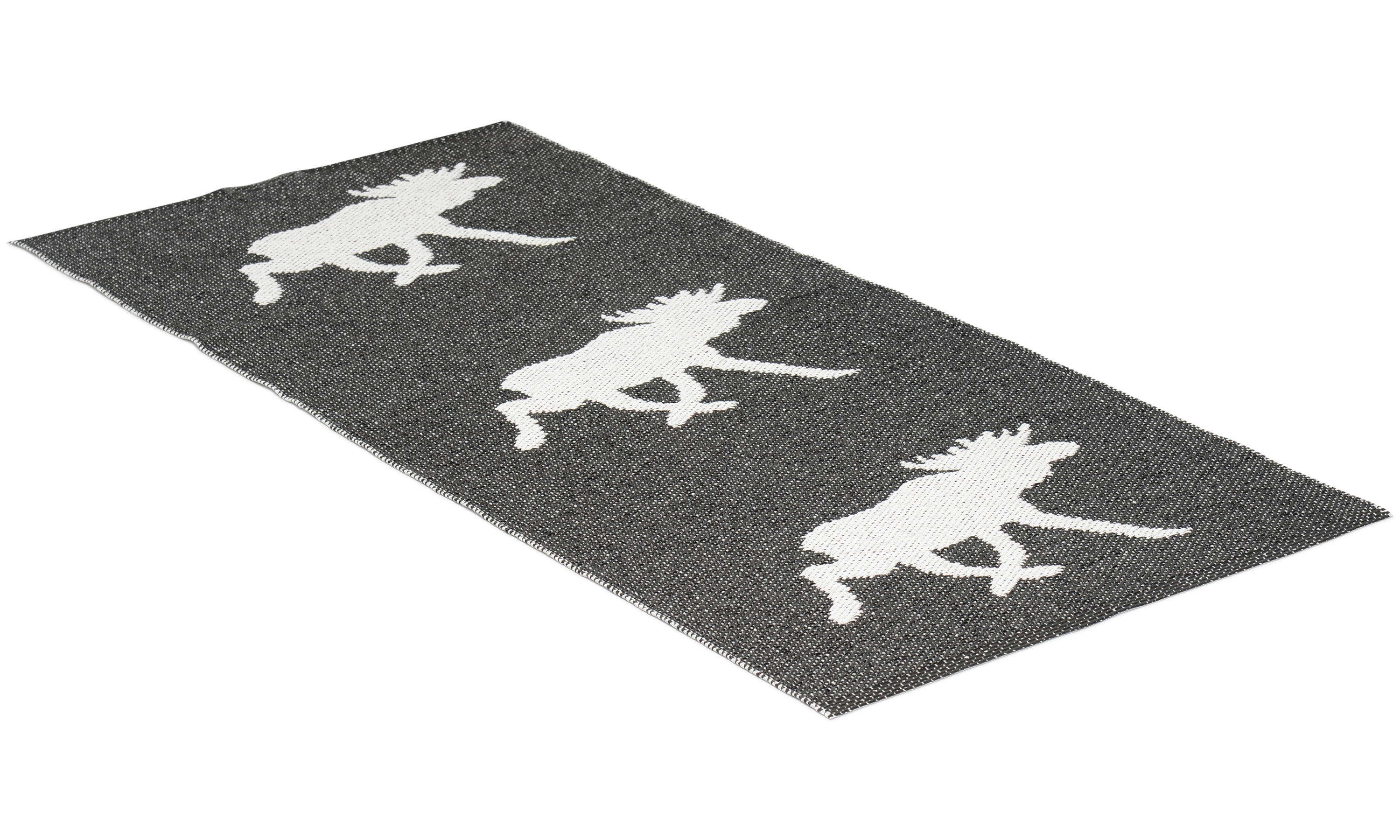 Moose svart - plastteppe