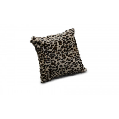 Goaty leopard print - putetrekk i geiteskinn