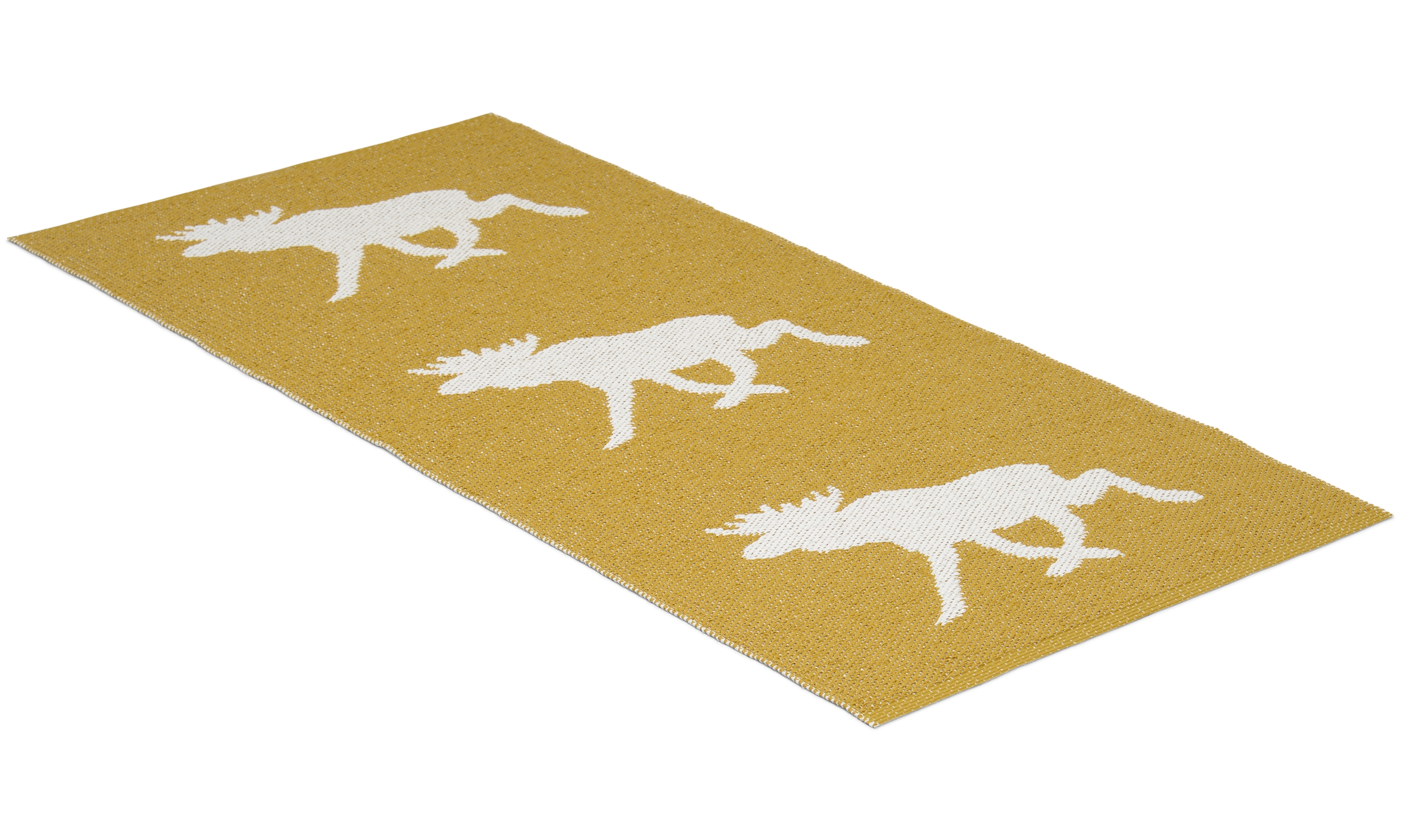 Moose sennepsgul - plastteppe