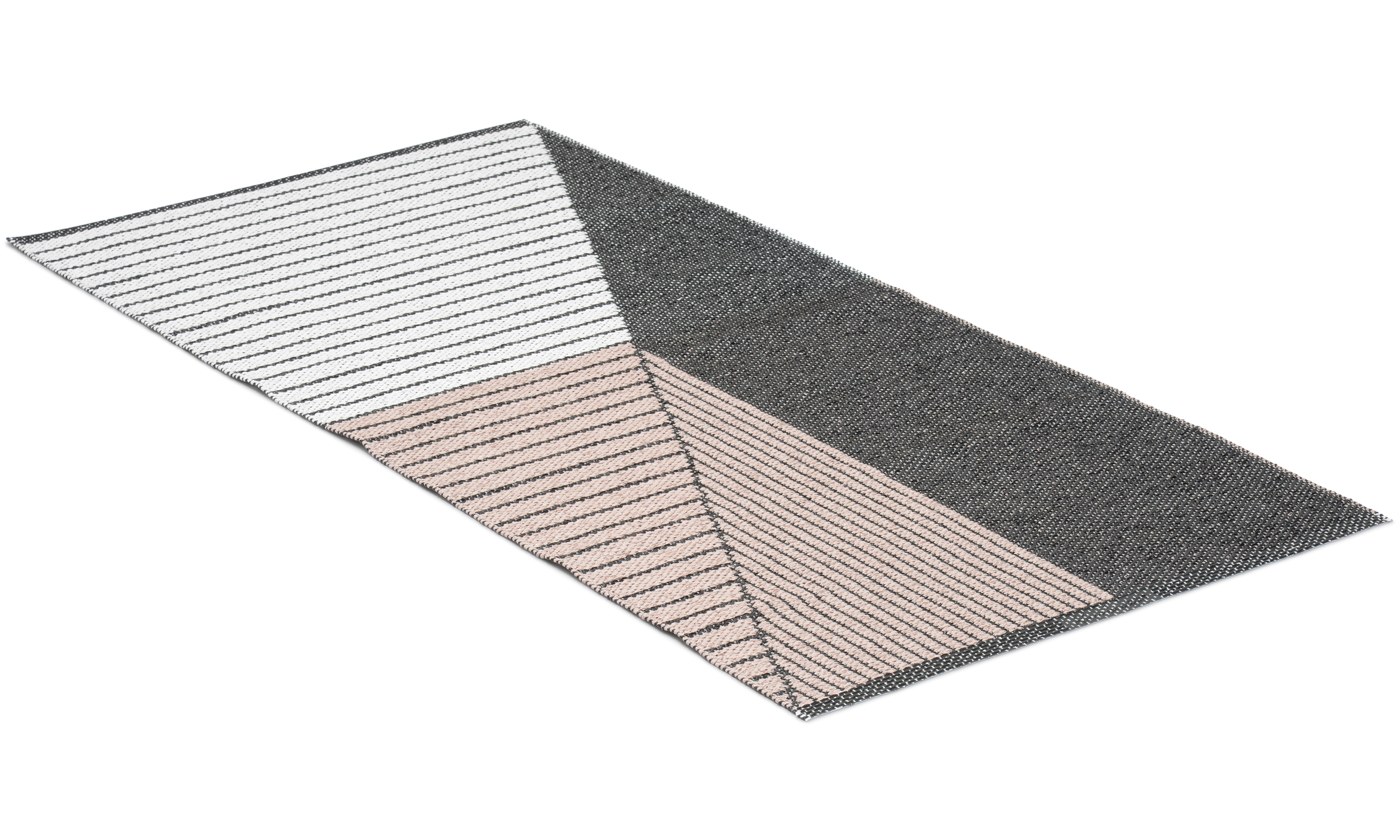 Stripe rosa - plastteppe