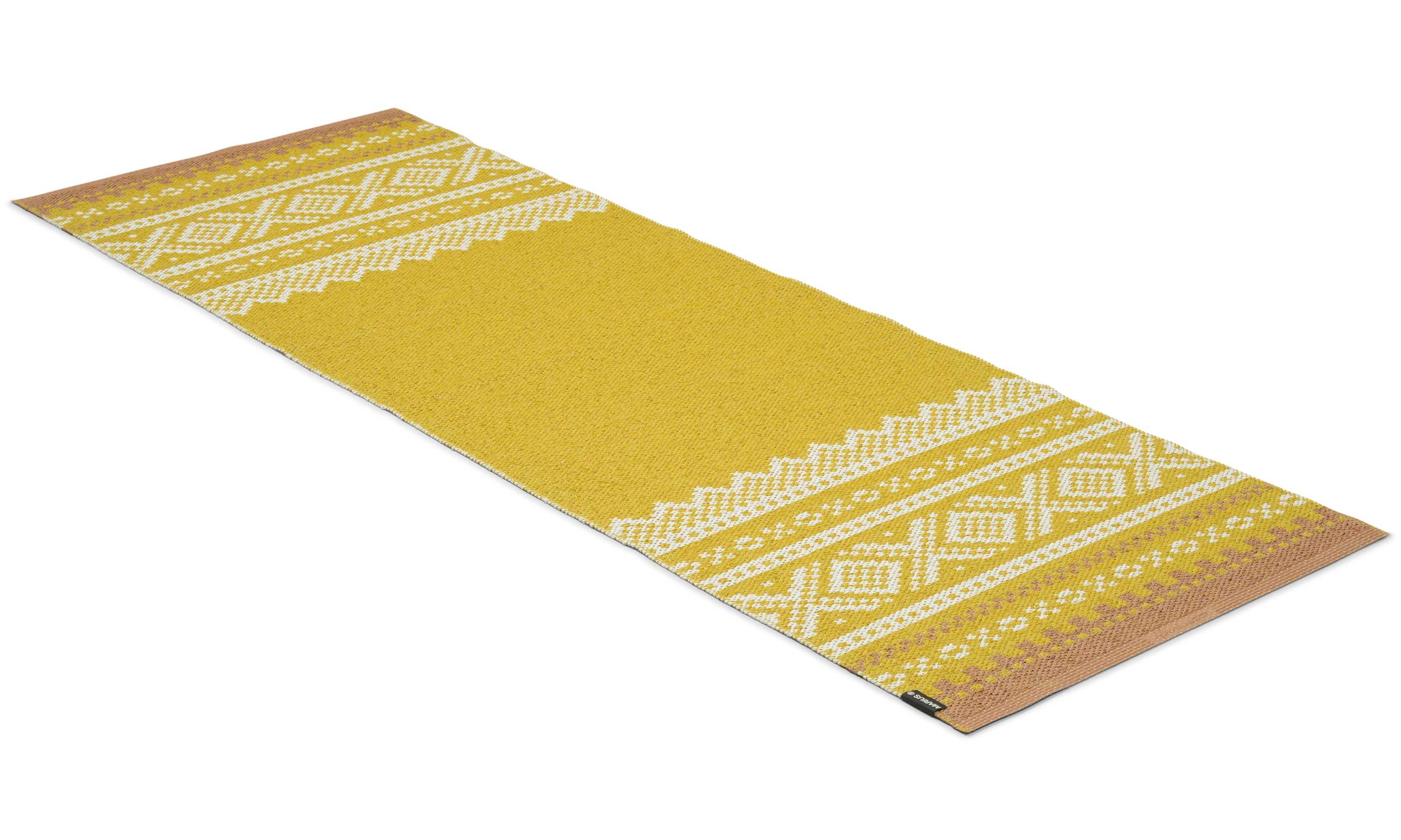 Marit gul/beige - plastteppe